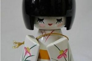 Японские куколки Кокеши