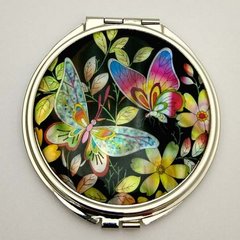 Косметическое зеркало «Две бабочки»