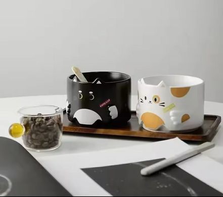 Чашка-трансформер &laquo;Cute Cat&raquo;, чорна.