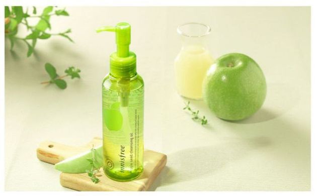 INNISFREE - Гидрофильное масло из яблучных косточек - Apple Seed Cleansing Oil - 150ml